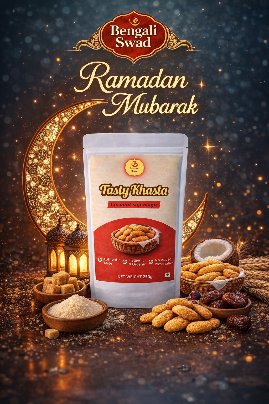 Tasty Khasta company biscuit snacks brend 250g